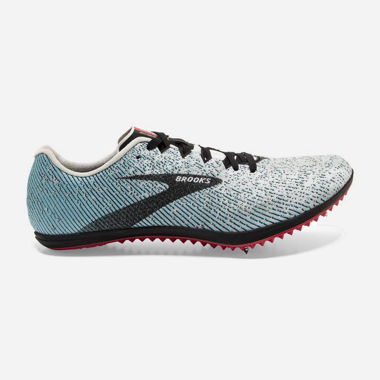 Brooks Mach 19 Track & Cross Country Skor Herr 763812-JEF Grå/Svarta
